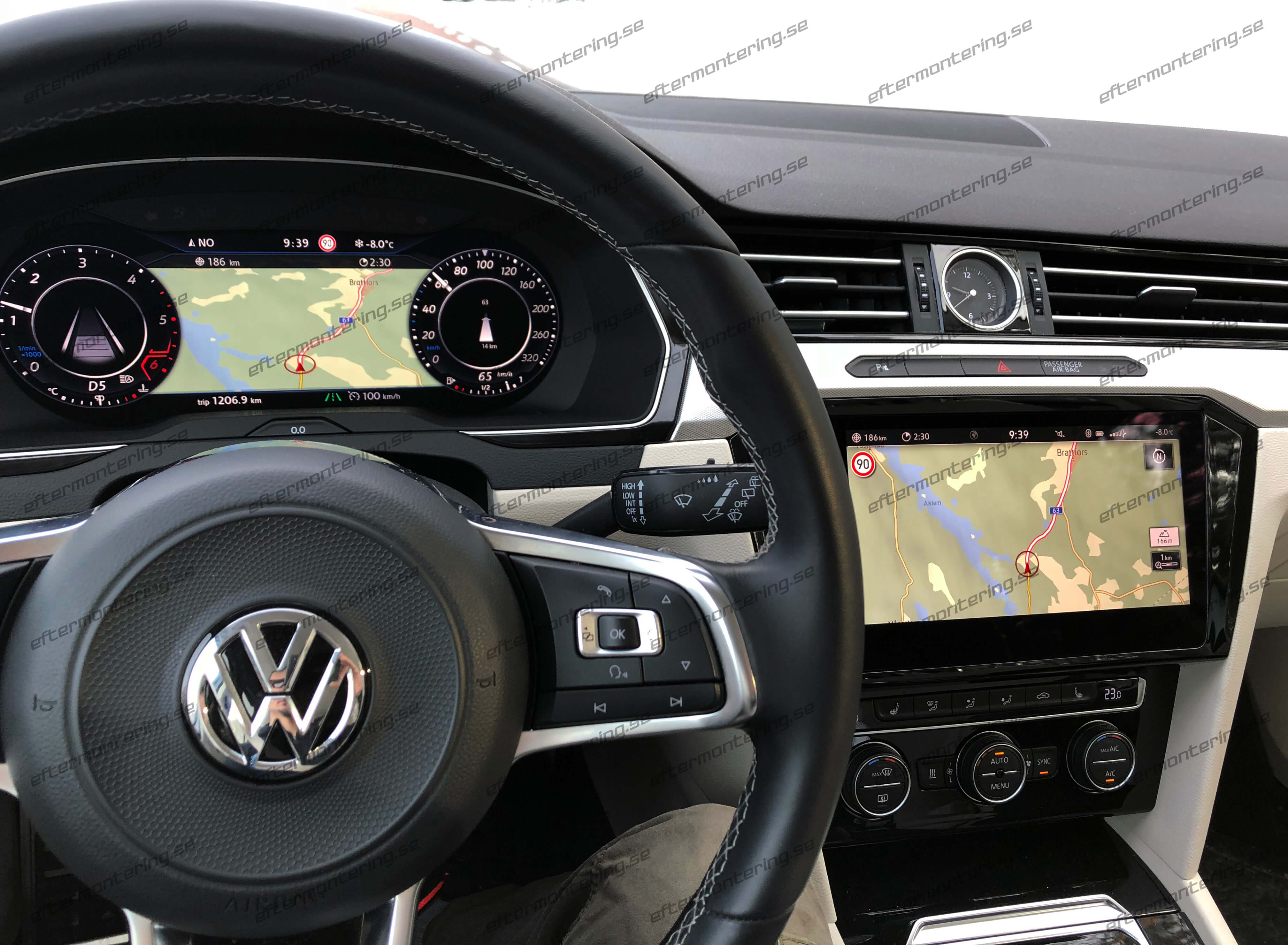 Installera active info display volkswagen Golf 7 Passat B8 Tiguan AD1